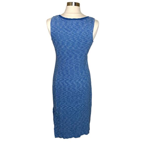 Anthropologie Saturday Sunday Blue Striped Sleeveless Maxi Dress Women’s Medium - Picture 2 of 10